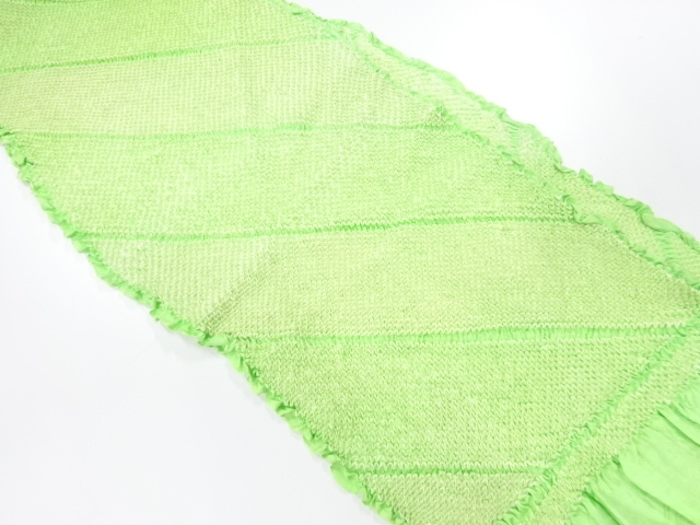 正絹　振袖用　絞り　帯揚げ